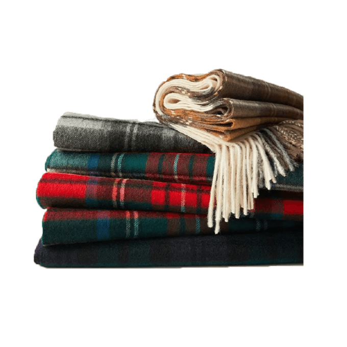 Highland Threads Winter Shawl